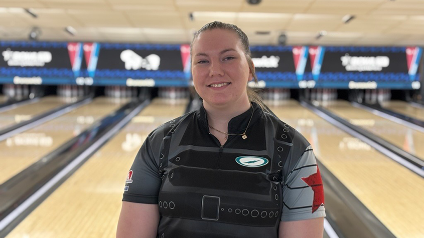 Brooke Roberts after the PTQ in Waterloo